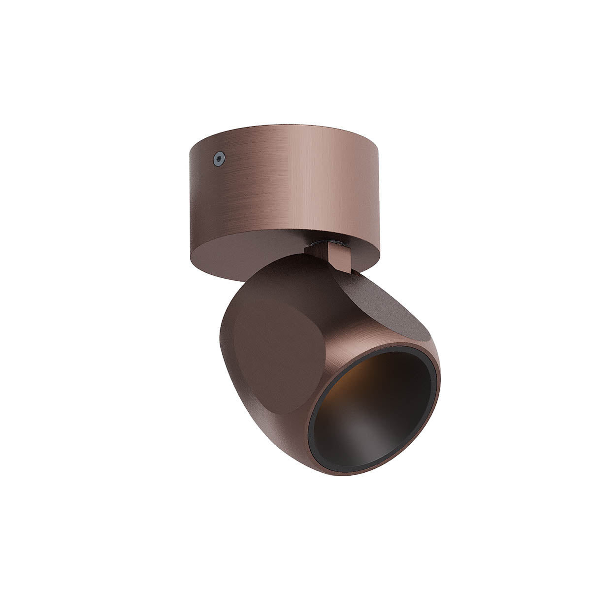 Crisp Wall lamp Orientable Brushed Brown