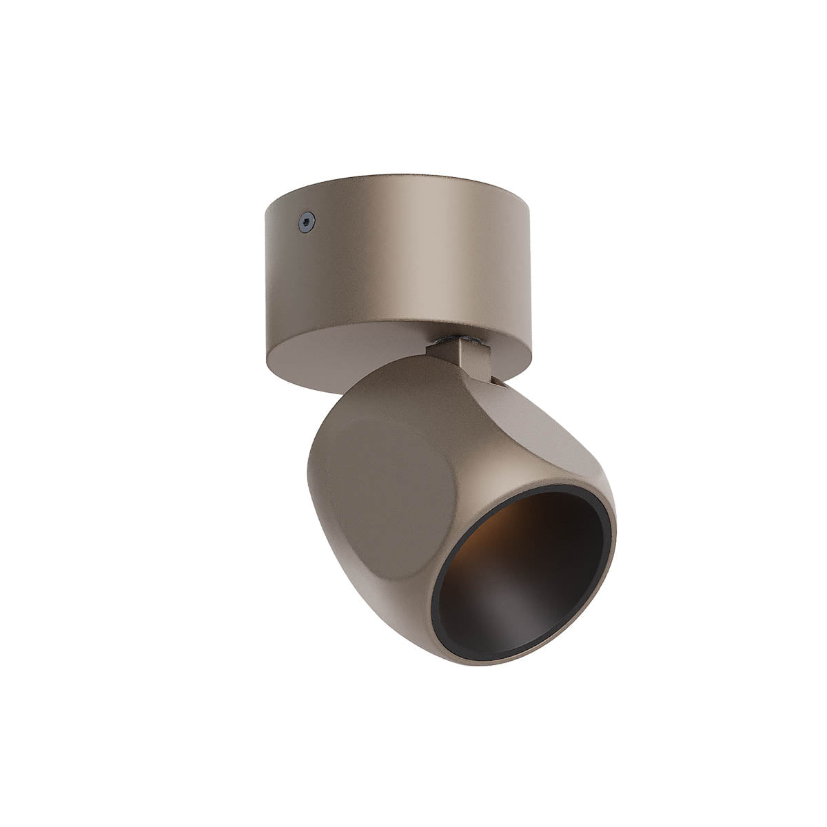 Crisp Wall lamp Orientable Silver Coffee