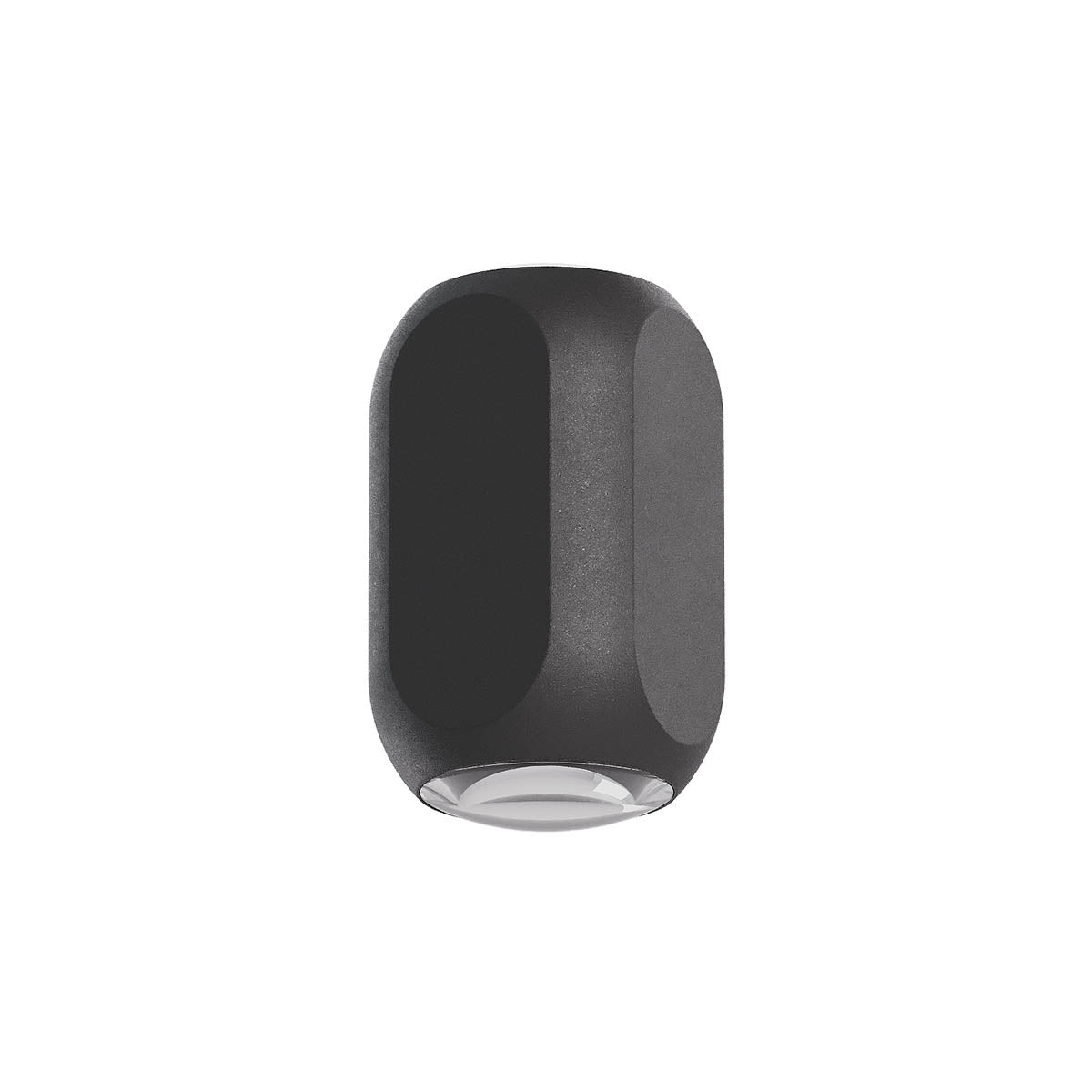 Crisp Wall lamp Octogon Sand Black 3000K