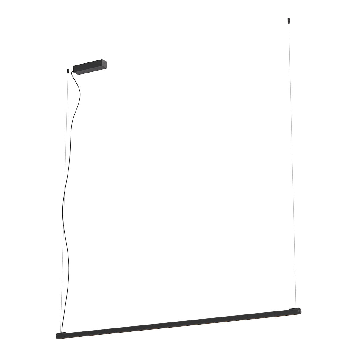 Crisp Pendant lamp 1460 Horizontal Sand Black 2700K