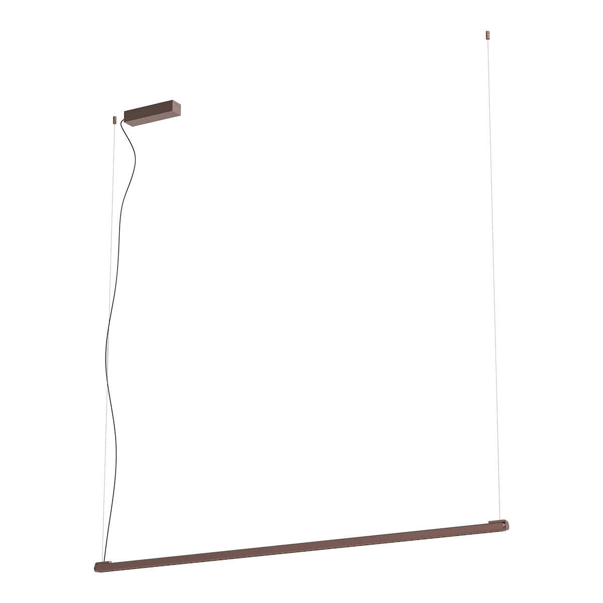 Crisp Pendant lamp 1460 Horizontal Brushed Brown 3000K