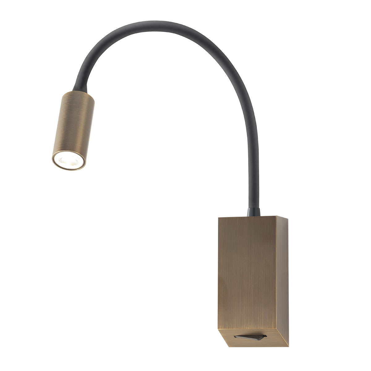 Hello Wall lamp Wall lamp Antique Bronze 3000K