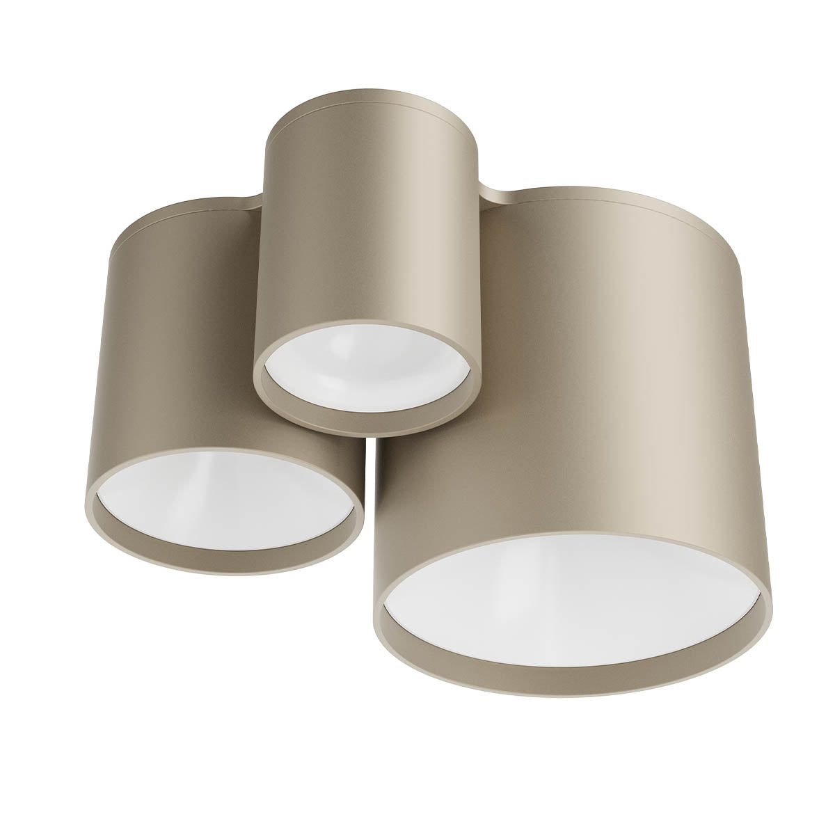 Hera Ceiling lamp 3 Lights Silver Coffee CCT