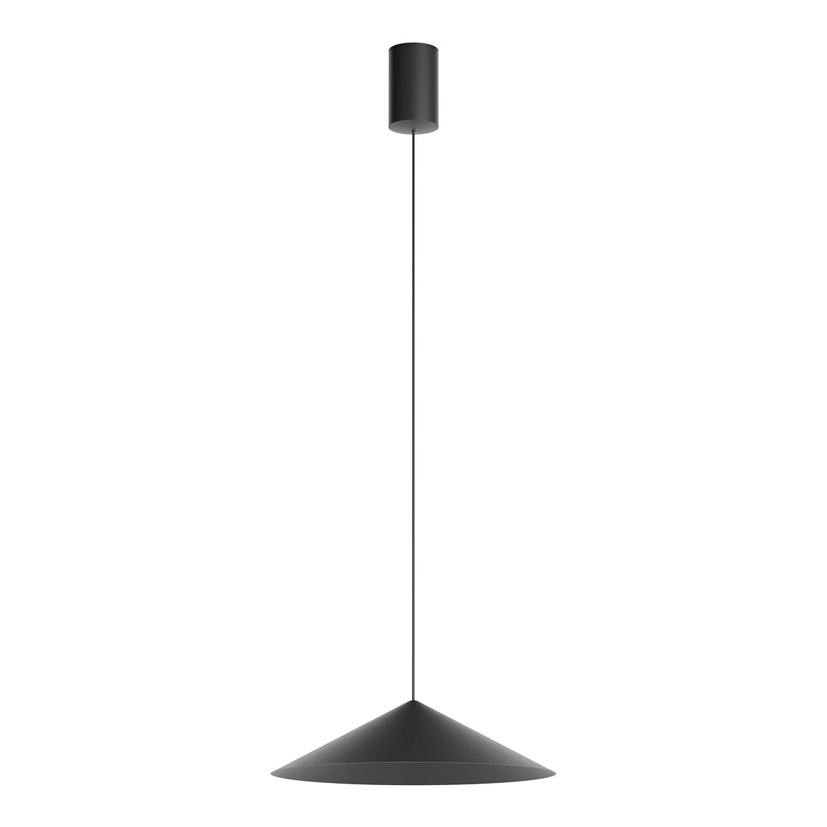 Konos Pendant lamp Ø300 LED Matt Black 2700K