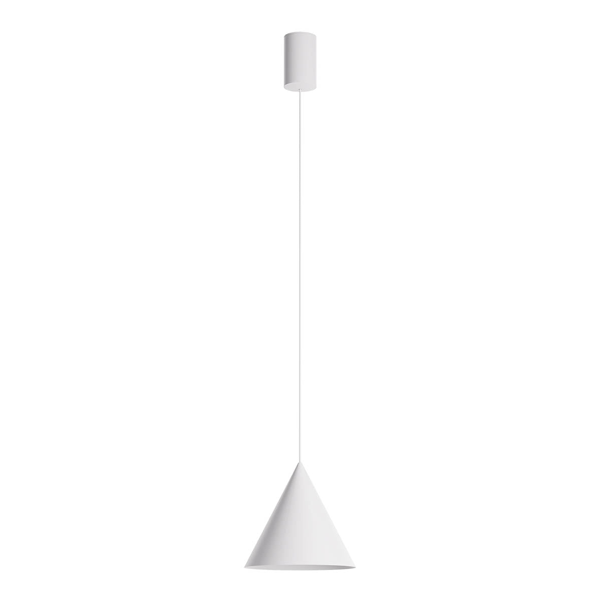 Konos Pendant lamp Ø180 LED Matt White 3000K