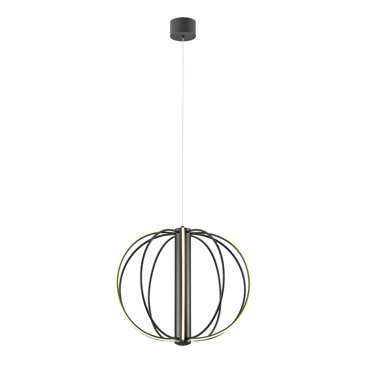 Moss Pendant lamp Ø500 Sand Black 3000K