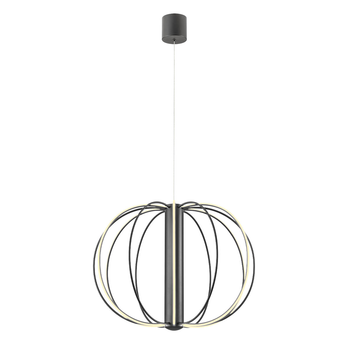 Moss Pendant lamp Ø700 Sand Black 3000K
