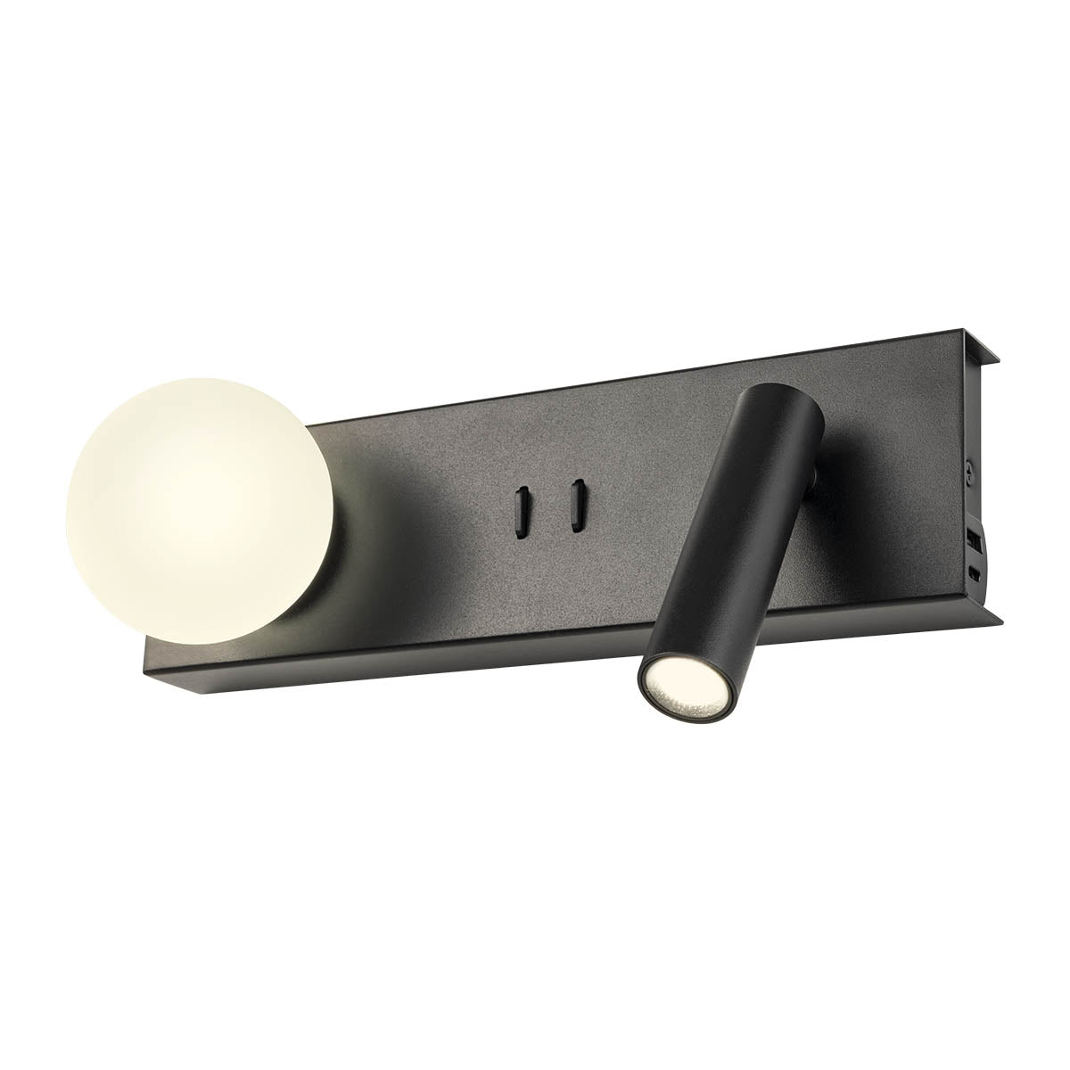Norma Wall lamp 280 mm Matt Black 2700K